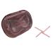 dijiusidy Portable Dental Case Braces Storage Box Seal with Partition Dust-proof Cotton Swab Holder for Travel Home Business Pink L L Pink