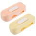 Solustrie 2st toothbrush holder toothbrush holder for the shower Spiegel toothbrush holder toothbrush organizer for the bathroom toothbrush frame electrical magnet child razor