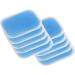 Beaupretty 30 Pieces Leaf Gel Pads for Belly Fitness - Replacement Gel Pads for Abdominal Stimulators & Massage Pads - Blue Fitness Stickers - Buy Online on GoSupps.com