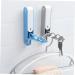 Alipis 4 Pcs Wall Hooks Wall Storage Rack Durable Hooks Multifunctional Hanger Hook up Travel Row Hook Fold 17.5*3.5*3.5cmx2pcs Light Greyx2pcs - Buy Online on GoSupps.com