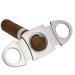 Cigar Boxs Humidors Cigar Cutter Guillotine Stainless Steel Sharp Blade Portable Sharp Double Blades with Gift Box 3 Pack