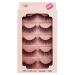 HBZGTLAD 5 Pairs Fluffy Faux Mink Strip 3D Lashes - Natural False Eyelashes for Stunning Eyes | International Shipping Available - Buy Online on GoSupps.com