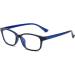 Buy IYNWBJTS 3029 Ready-Made Myopia Glasses | Prescription Ranging 100 to 600 Degrees | Stylish Blue Frames for Men & Women - International Shipping Available - Buy Online on GoSupps.com