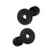 Ear Plugs for sleeping noise canceling best earplugs to block snoring Reusable Hearing Protection in Flexible Silicone  Noise Cancelling Earbuds for Sleep - 6 Ear Tips in S/M/L   25dB Noise Cancelling Black