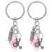 SAFIGLE 2 Pcs Nurse Keychain Student Nurse Keychain Tool Injection Pendant Key Rings for Nurse Women Graduation Christmas Birthday