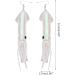 Feylie Inkfish Earrings - Y2K Style Simulation Inkfish-Drop Dangling Earrings for Women & Girls | Perfect Party Gift | Durable ABS Material - Buy Online on GoSupps.com