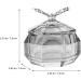 FOMIYES Nail Art Glass Cup Crystal Acrylic Nail Dappen Dish Cup Manicure Nail Dish Monomer Bowl Manicure Glass Cup Nail Liquid Cup with Metal Lid - Buy Online on GoSupps.com