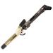 ion Golden Titanium Curling Iron 1 Inch Durable All Hair Types Dual Voltage