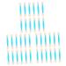 Beavorty 72 pcs make up for face dual ended eyeshadow brush women eyeshadow brush Makeup Tools 7cmx3pcs Colorfulx3pcs