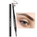 Eyebrow Pencils Eyebrow Pen Brow Pencils with Brow-Brush Easy Makeup Tool Natural Looking Long-Lasting Eye Brower Pencils Eyebrow Tinting Tool 1 PC Dark Brown Eyebrow Pencils