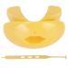 Verdant Touch Shock Mouthguard Shock Mouthguard Sports Mouthguard for Football Lacrosse Hockey Basketball Flavor Yellow Mouthguard