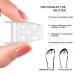 HDYS 2x Toe Spreader - Bunion Corrector & Hallux Valgus Foot Care Protector for Perfect Pedicure | International Shipping Available - Buy Online on GoSupps.com