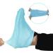 Waterproof Silicone Shoe Covers with Zipper - Blue XL for Women 11.5-14, Men 11-14 | Reusable, Non-Slip, Washable Travel Rain Gear for Footwear Protection - Buy Online on GoSupps.com