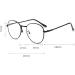 GEMSeven Oval Metal Reading Glasses for Women & Men - Vintage Presbyopia Spectacles Black +2.5 Diopter - Shop Internationally - Buy Online on GoSupps.com