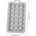 Generic Waffle Baking Mold 2 Pcs Square Silicone Mold Cookie Pudding Mold Silicone Waffle Making Mold Tray Rice Cake Waffles - Buy Online on GoSupps.com
