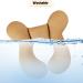 KAKIBLIN Baby Travel Pillow | Head & Neck Support for Car Seat and Pushchair | Brown | 0-1 Years Old - Buy Online on GoSupps.com