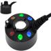 Pond Fog Atomizer Mist Maker with LED Lights - Garden Pond Aquarium Air Humidifier - 400mL/H - Safe Operation(12 HEAD BLACK) - Buy Online on GoSupps.com