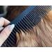 Chicago Pet Comb - Large Size for Long or Thick Fur - Gentle and Smooth - Made in USA - Dogs and Cats - Carbon Fiber - Graphite Black - Buy Online on GoSupps.com