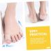 4pcs Big Toe Splitter Nursing Clip Board Socket Tool Household Tools Bunion Splint Bunion Cushion Sleeves Toe Strap Reusable Toe Straps Hammer Toe Strap Transparent 23.5x2.3cm - Buy Online on GoSupps.com
