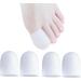 Gel Toe Caps for Big Toe Protection - 4-Piece Toe Pads & Separators for Blisters & Calluses Relief - Buy Online on GoSupps.com