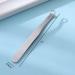Stainless Steel Nose Hair Tweezers - Precision Ring Trimmer for Facial Hair Eyebrows & Nose Care - Buy Online on GoSupps.com