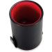 Cooyeah Red Pu Leather Dice Cup Set with 5 Standard Dices for Yahtzee, Farkle, Backgammon - Bar Party Craps Game - 1 Pack - Buy Online on GoSupps.com