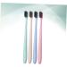 Wheat Straw Toothbrush Set - Eco-Friendly 4pcs Bristles for Healthy Oral Care | Sustainable Hygiene Products - Buy Online on GoSupps.com