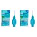 TEPE interdental brush Original blue (ISO size 3: 0.6mm) / For simple and thorough cleaning of the interdental spaces / 1 x 8 interdental brushes (pack with 2)