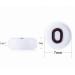 Amaney 500pcs White Acrylic Number Beads 7x4mm | Mixed Round Shape Loose Beads - Buy Online on GoSupps.com