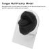 Buy Tongue Puncture Exercise Tool - Highly Elastic Silicone Tongue Model | Medical Simulation Tool (Black) - International Shipping - Buy Online on GoSupps.com