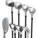 Powerbilt Golf EX-550 Hybrid Iron Set | Men's Senior Flex Right Handed | #4-PW + SW | New Utility A Flex Club - Buy Online on GoSupps.com