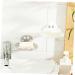 Ciieeo 2 Pcs Box Soap Box Plastic Soap Draining Dish Hygiene Bar Soap Holder Bath Soap Holder Storage Rack Shower Soap Holder Cat Soap Holder Decor Sponge Holder No Punching White - Buy Online on GoSupps.com