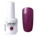 Vishine Nail Salon UV Manicure Polish Soak Off Gel Polish Nail Art Pearl Medium Violetred (722) #722