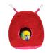 NA 1Pcs Plush Parrots Hanging Nest Bird Nest Bed Plush Bird Hut Berber Fleece Hammock Swing Bed Cave Warm Soft Plush Hammock Hanging Cage Tent for Pet Bird M