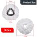 6 Pack Microfiber Spin Mop Replacement Heads - Easy Cleaning, Super Absorbent - Buy Online on GoSupps.com