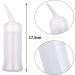 UNVOJL 2 Pack Applicator Bottle with Angle Tip Hair Dyeing Bottles Salon Hair Coloring Dyeing Bottle with Scale (Small) - Buy Online on GoSupps.com
