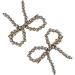 hgnxa Elegant Hair Barrettes Accessory Stylish Pearls Bowknot Hair Clip Unique and Interesting Barrette Hairpin Jewelry Silver - Buy Online on GoSupps.com