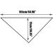 Cozy Triangular Scarf for Women - Patterned Loop Wrap Cape with Button | One Size Winter Poncho - Buy Online on GoSupps.com