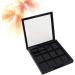 1PC 12 Grids Empty Eyeshadow Dish DIY Eyeshadow Eye Makeup Storage Box for Women Girls Beginners - Buy Online on GoSupps.com