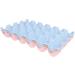 Mikikit Fridge Egg Holder 2pcs Egg Container Egg Holder for Fridge Eggs Deviled Egg Plates Refrigerator Egg Holder Thicken - Buy Online on GoSupps.com