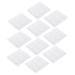 10 Sheets Pu Small Round Stickers Self-Adhesive Heel Liners Outdoor Heel Liners Heel Pads Portable Heel Liners Shoe Heel Grips Heel Stickers Women's Invisible Corn Stickers