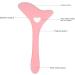 Eyebrow Pencil Stencil Resusable Silicone Eyeliner Tool Multifunctional Tail Spoon Flexible Eyeliners Template for Makeup(Pink) - Buy Online on GoSupps.com