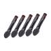 WOONEKY 50pcs Eyebrow Brush Black Suit Beauty Kit Ladies Suits Make Eye Shadow Brush Mix Cosmetic Brush Miss