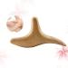 Healifty Trident Shaped Gua Sha Board - Natural Wood Scraping Massage Tool for Spa & Acupuncture - Buy Online on GoSupps.com