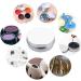 Proleo 24er Aluminum Empty Jar Silver - 60ml Cream Box with Screw Cap for Lip Balm Lotion Creams Masks & Mini Candles - Ideal for Cosmetics - Buy Online on GoSupps.com