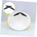 Healeved Nose Bridge Cushion 2 Pack Anti-Fog Nasal Pads & Stripes for Comfort & Protection | Black Sponge Nose Brace (10x1cm) - Buy Online on GoSupps.com