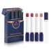 Creamy Cigarretes Matte Lipstick Set 4 Shades Velvet Makeup Cosmetic Moisturizing Smoothing Lipstick
