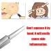 Surgical Tweezers for Ingrown Hair - Professional Stainless Steel Comedones Extractors (2pcs) - Precision Sharp Needle Nose Tweezers for Splinter Removal - Buy Online on GoSupps.com