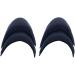 QKAIFRYSUG Mens Shoulder Pads 4 Pairs Black - Dress Jacket Blazer T-Shirt Sewing Accessories - Buy Online on GoSupps.com