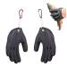 HYOIIO Fishing Catching Gloves Non-Slip Fisherman Protect Hand Professional Fishing Gloves Anti-Slip Prevent from Puncture Scrapes Fish Cleaning Gloves Outdoor Fishing Gloves
